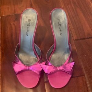 BCBG sandals used in mint condition